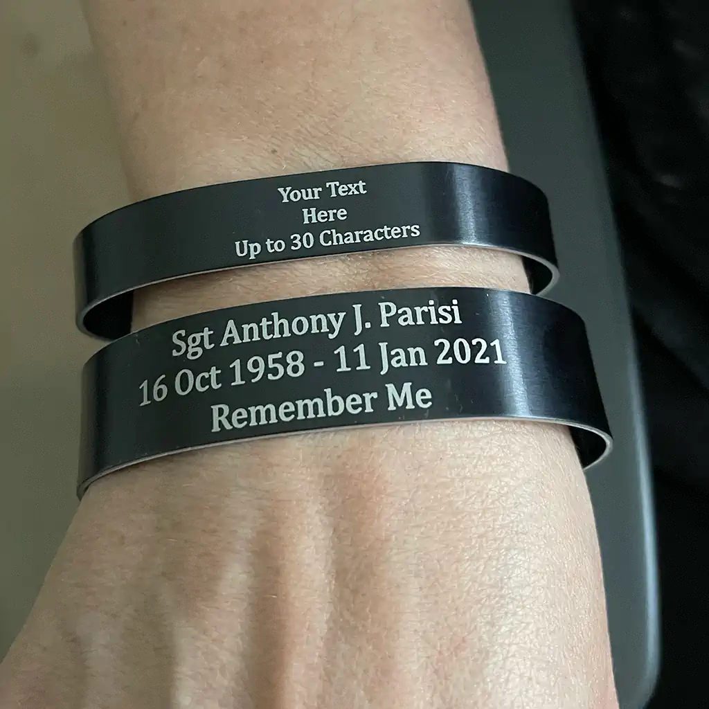 military memorial bracelets