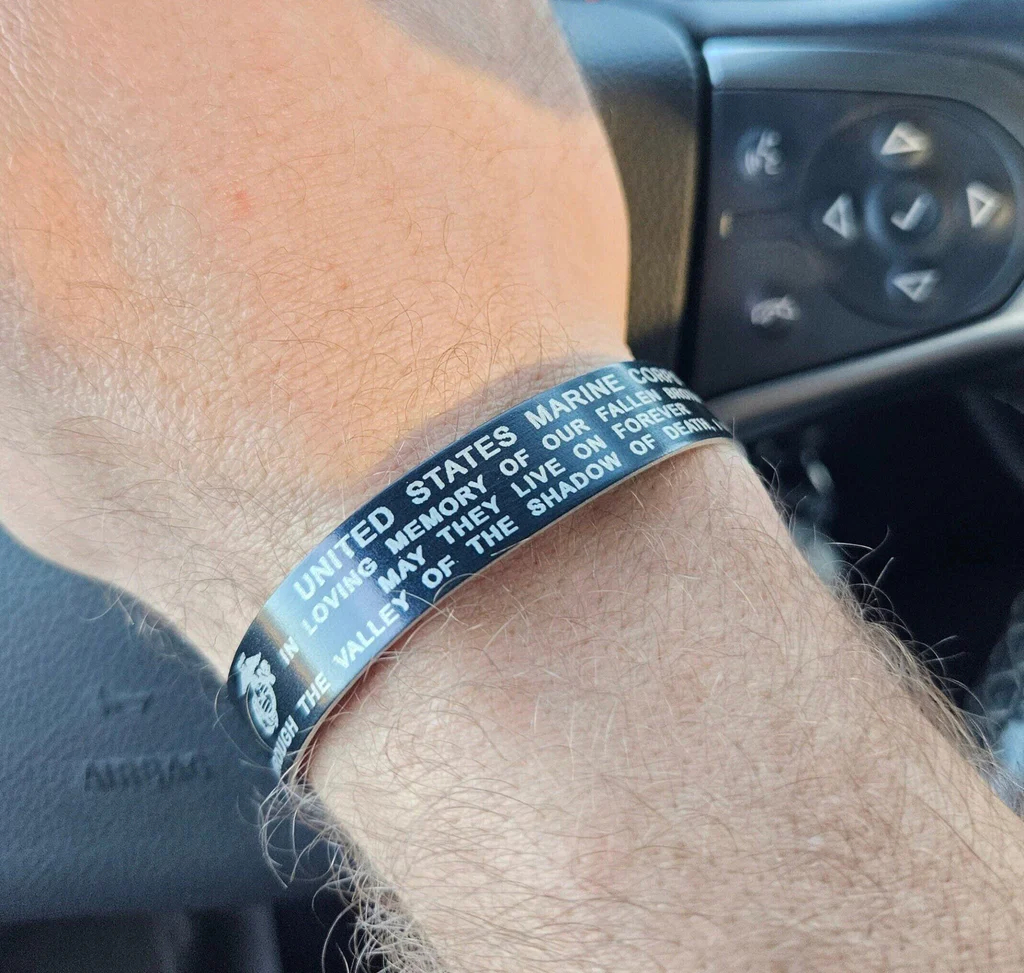 military memorial bracelets