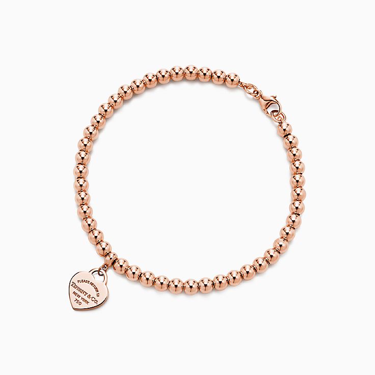 tiffany rose gold bracelets