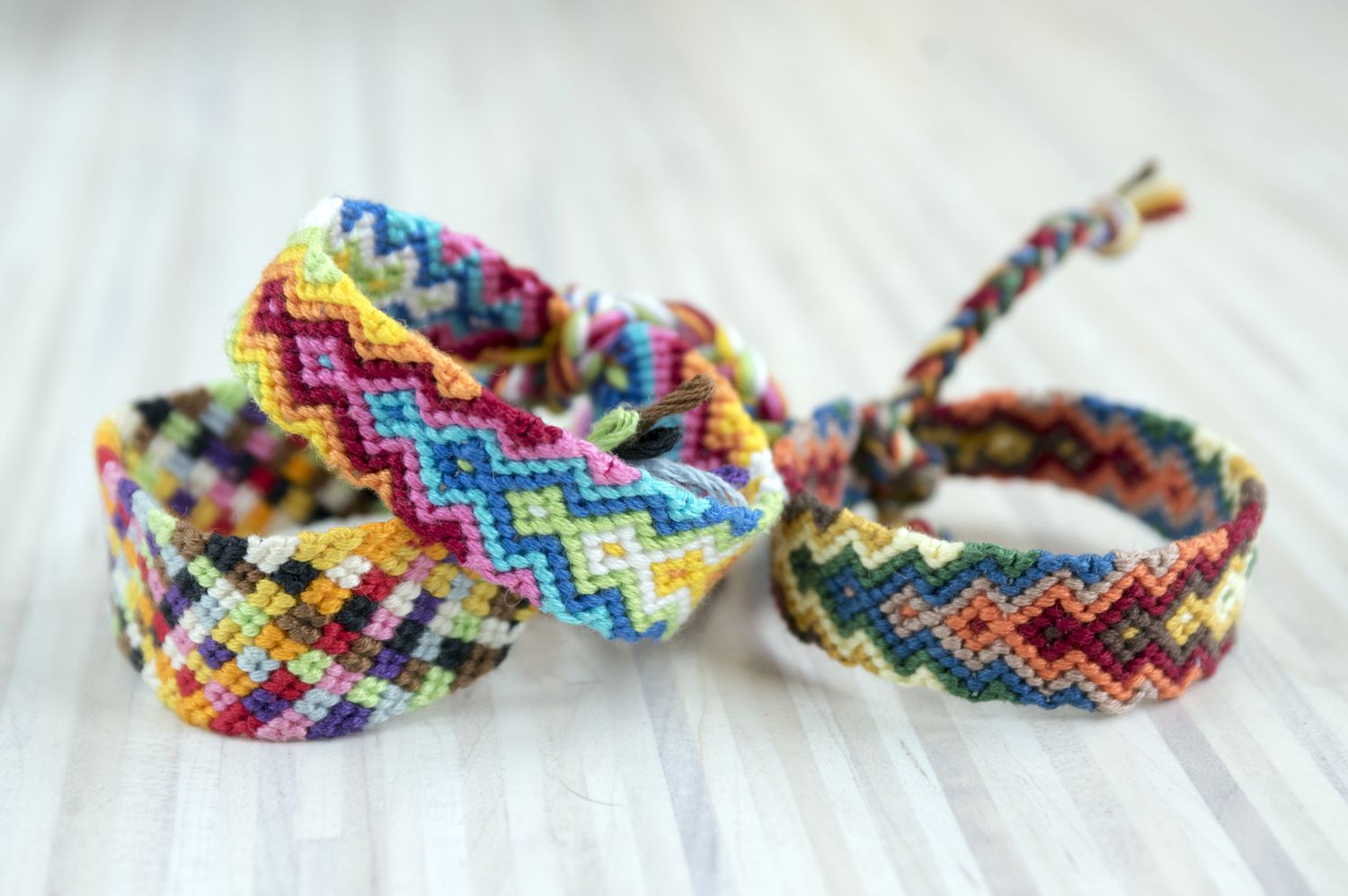 knotted bracelets