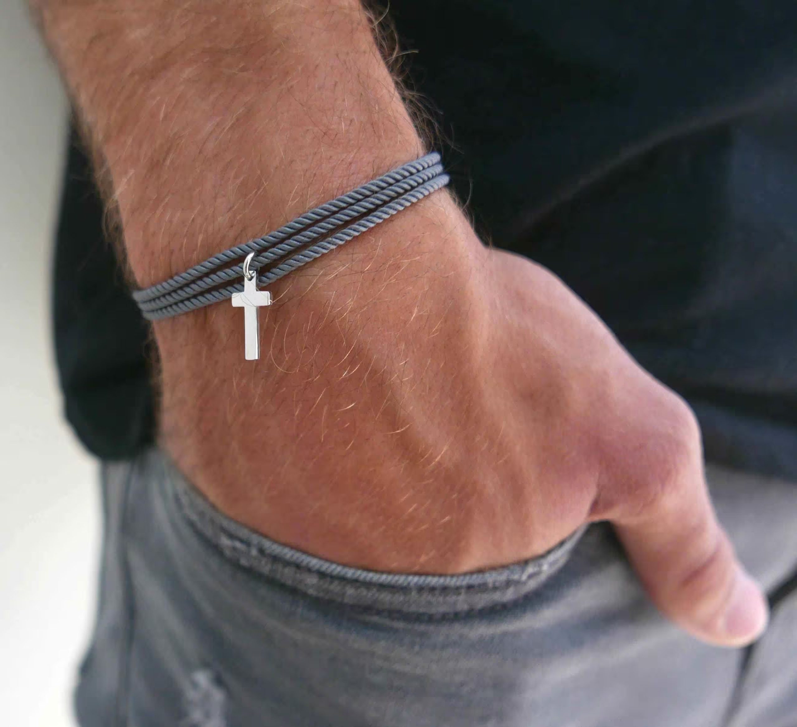 Mens christian bracelets