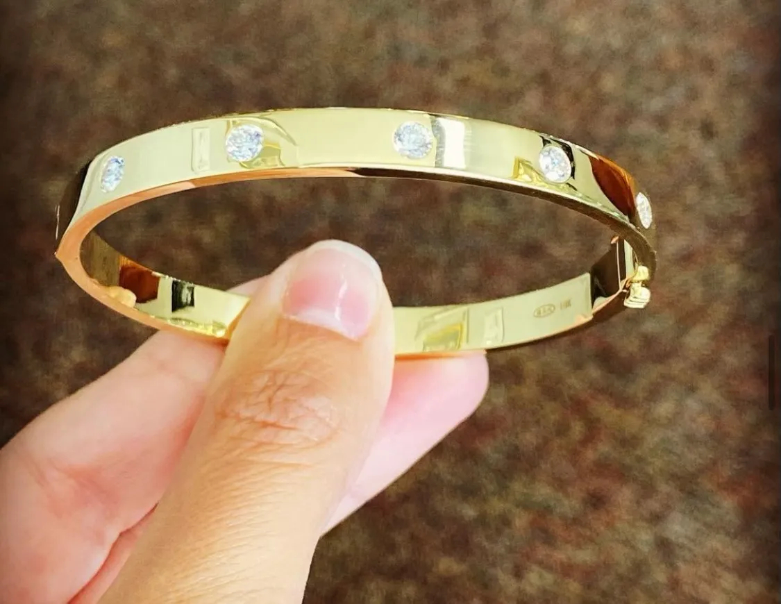 bangle bracelets gold