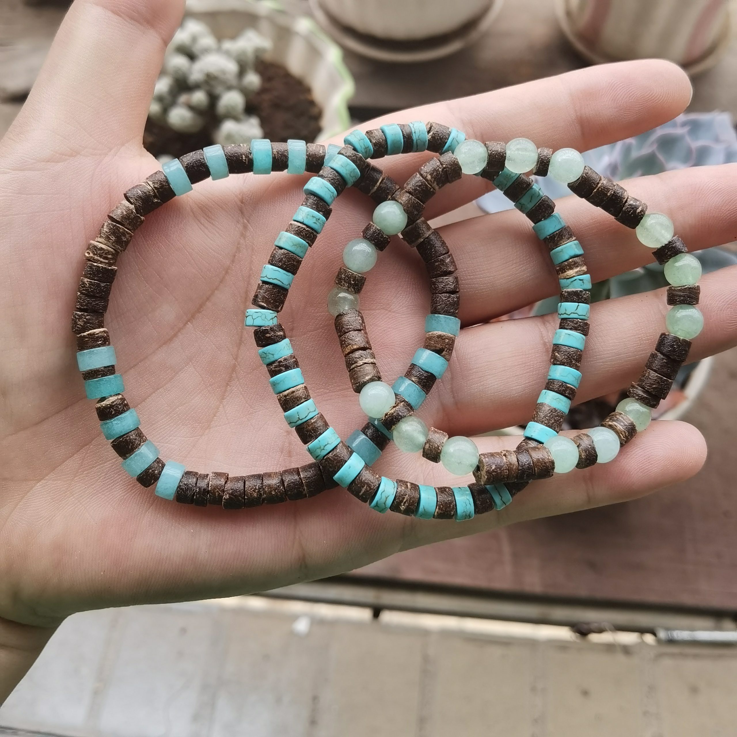 men's bead bracelets 