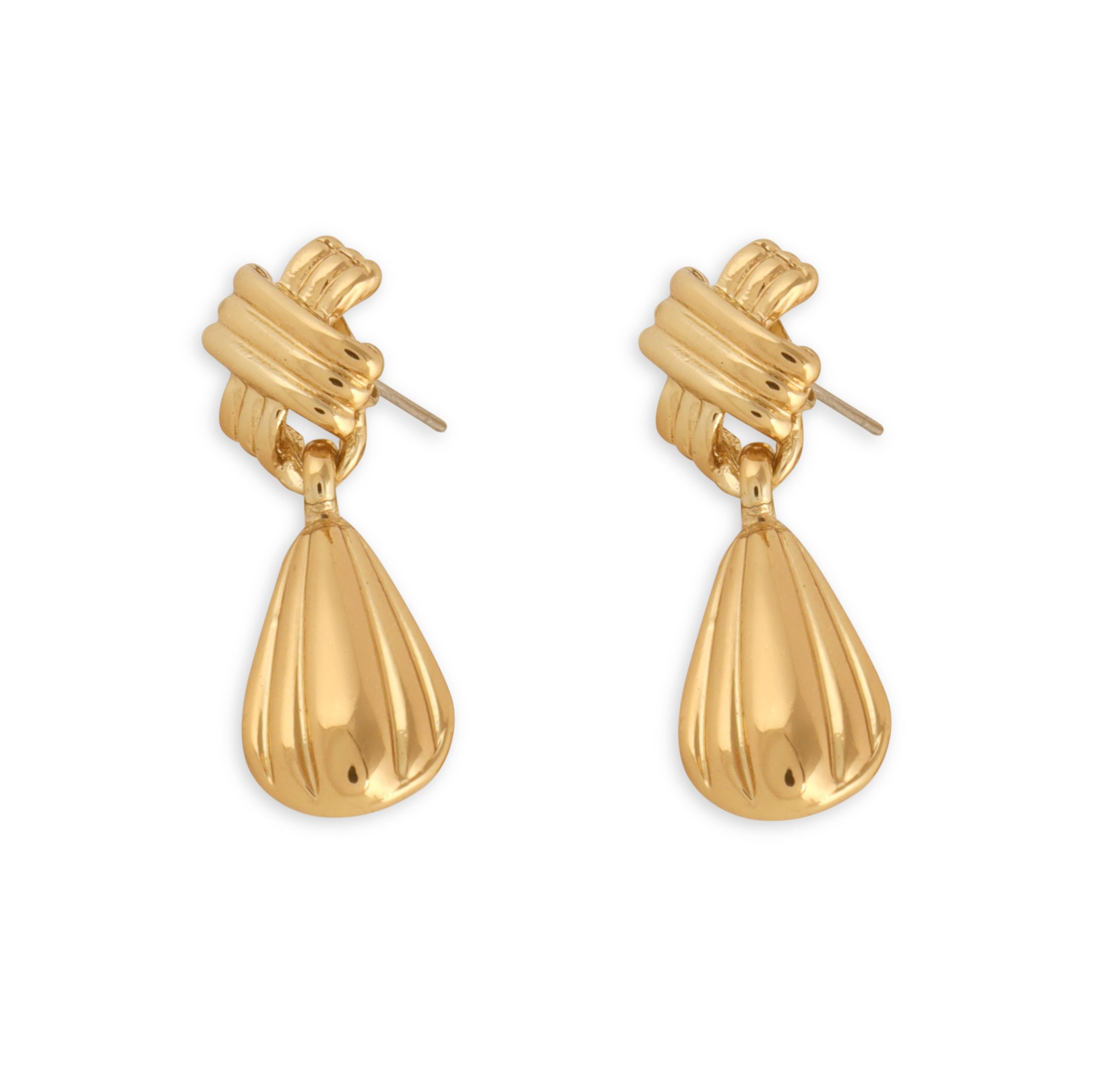 small gold earrings