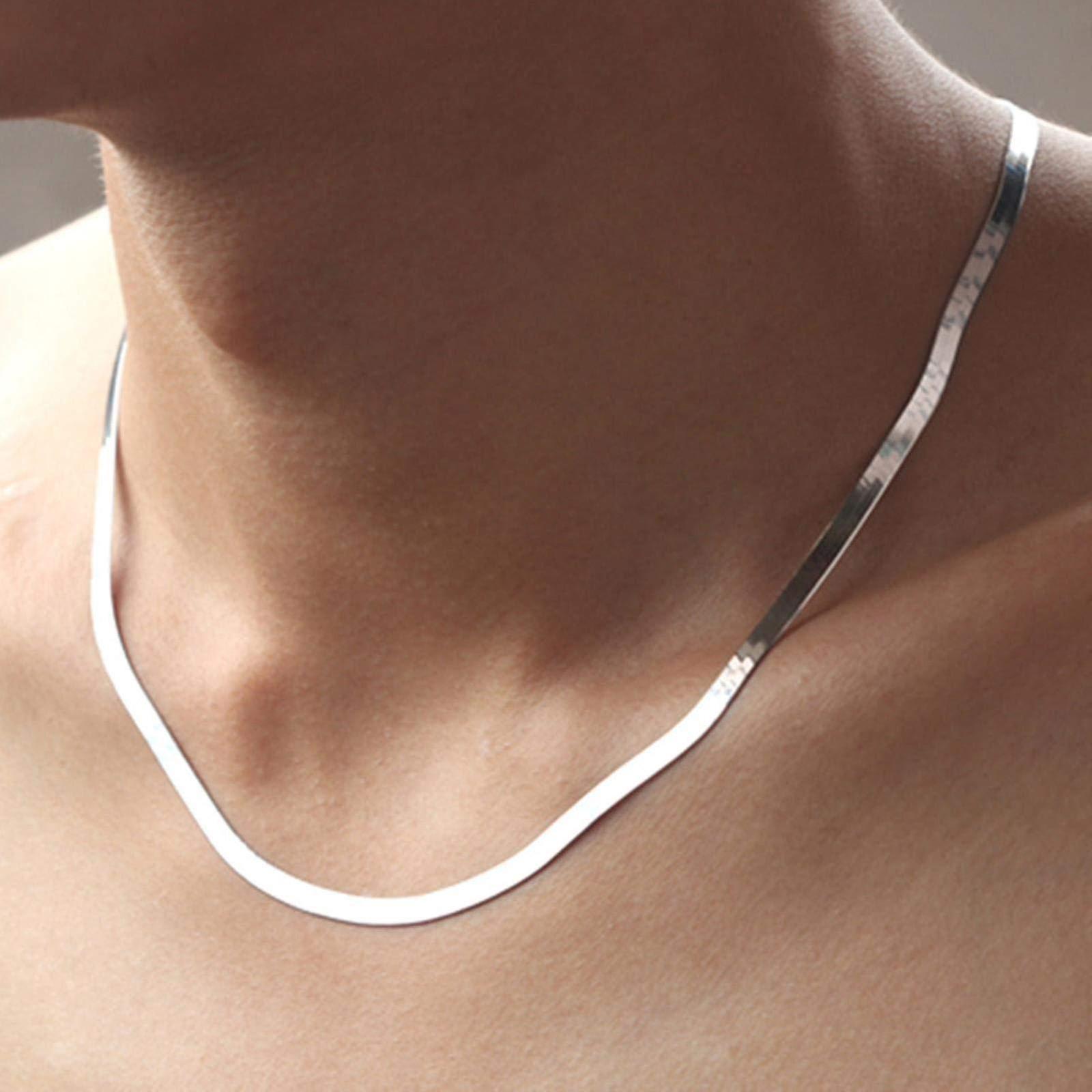 men silver chain