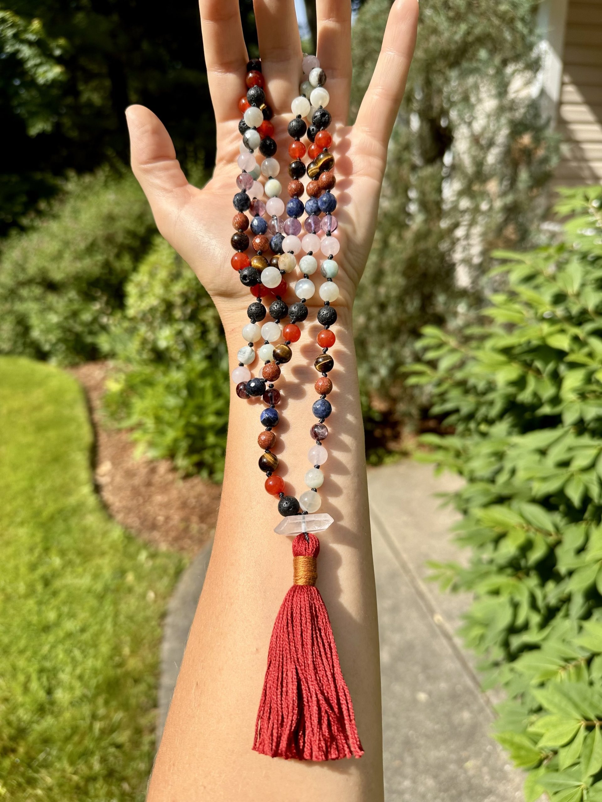 mala bead necklace