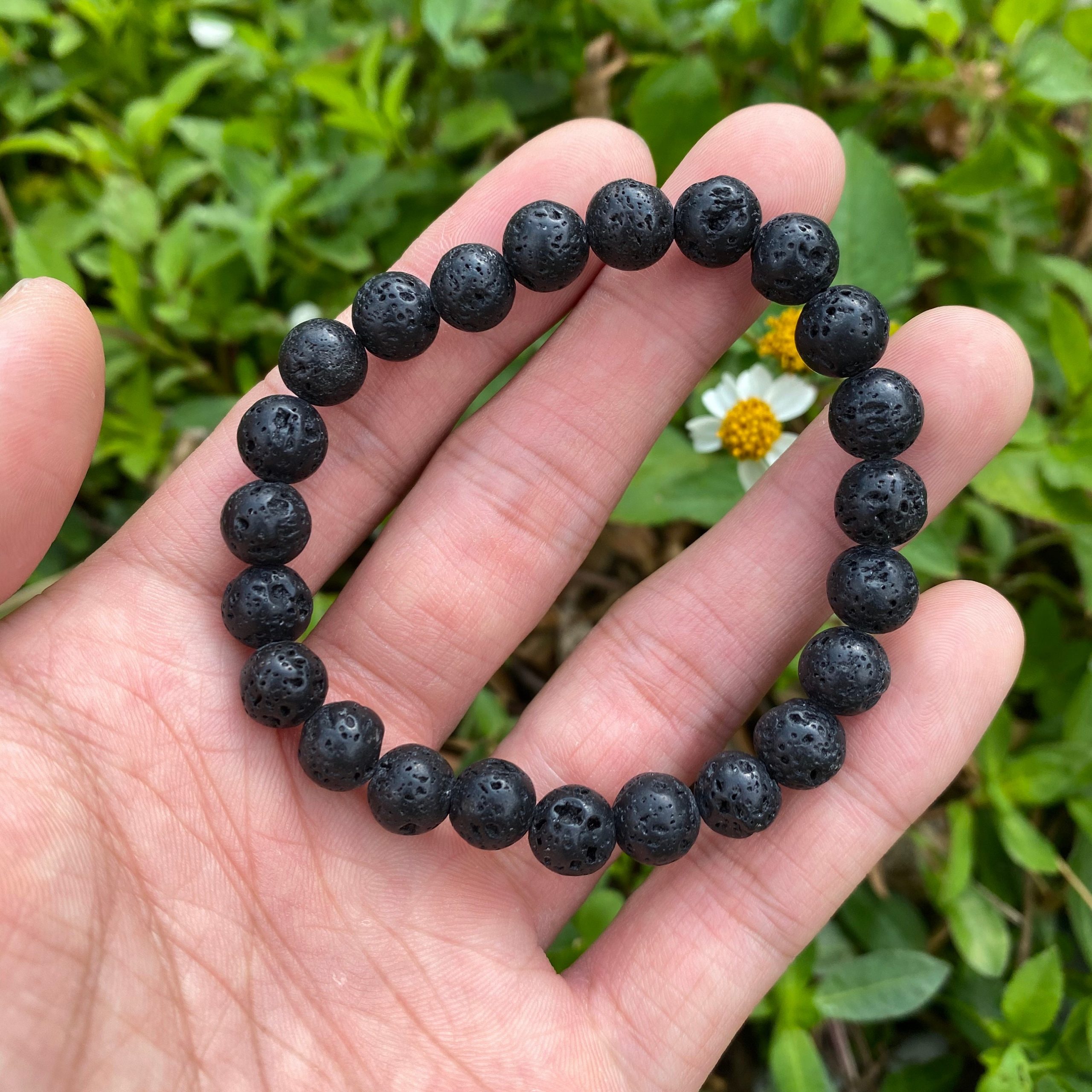 lava bead bracelet