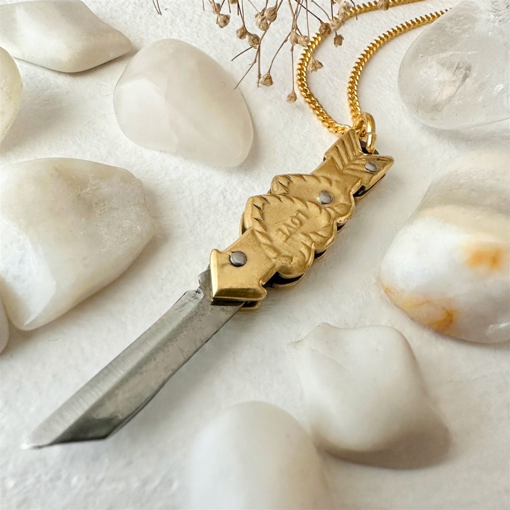 knife necklace