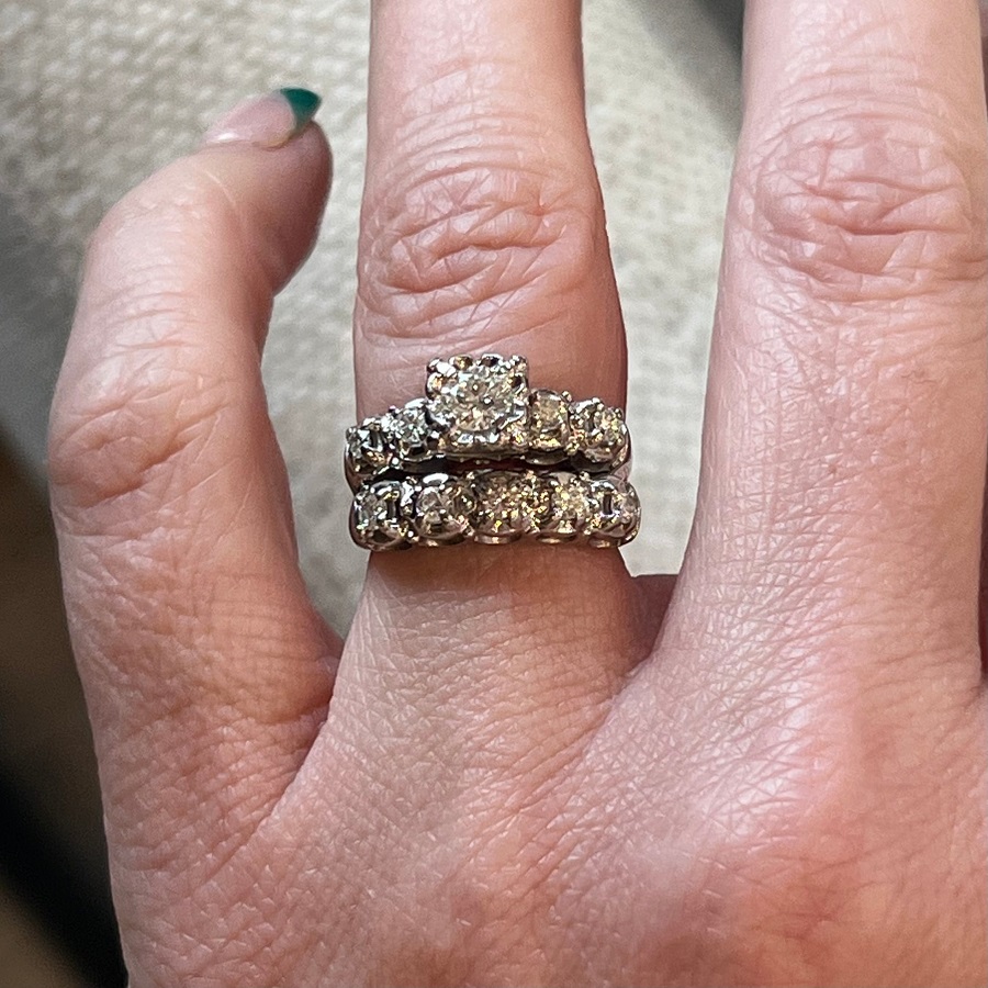 Engagement ring sets