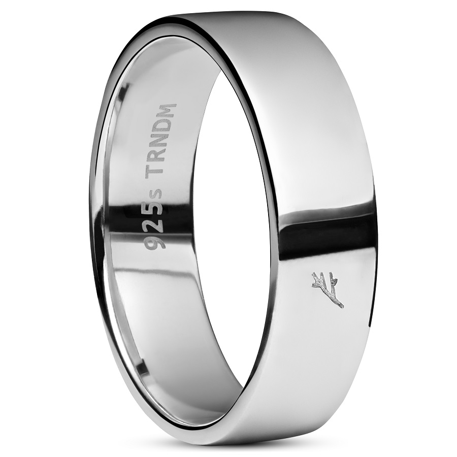 mens silver ring