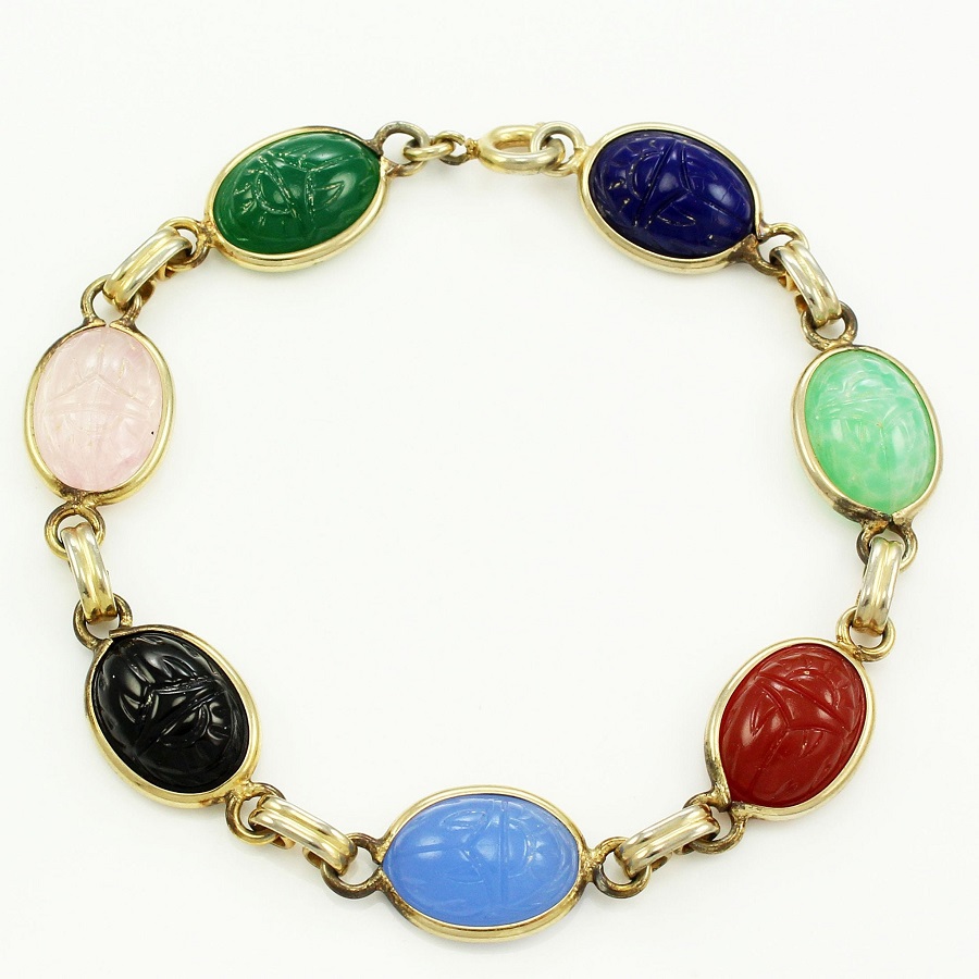 Scarab bracelet