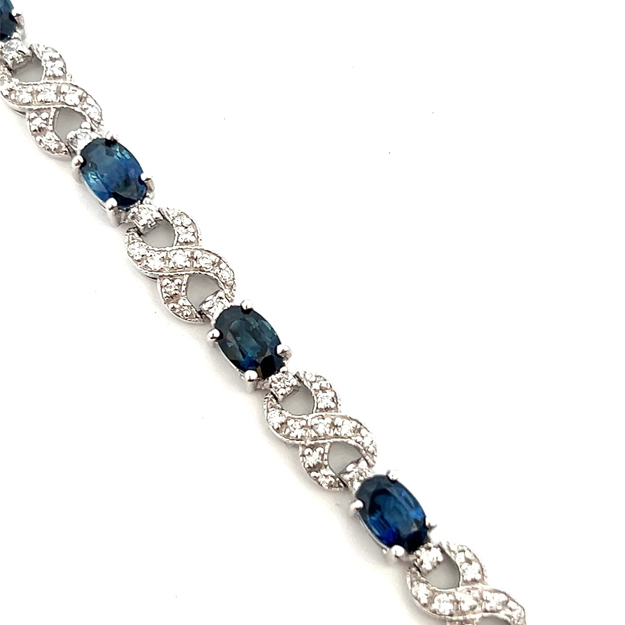 sapphire bracelet