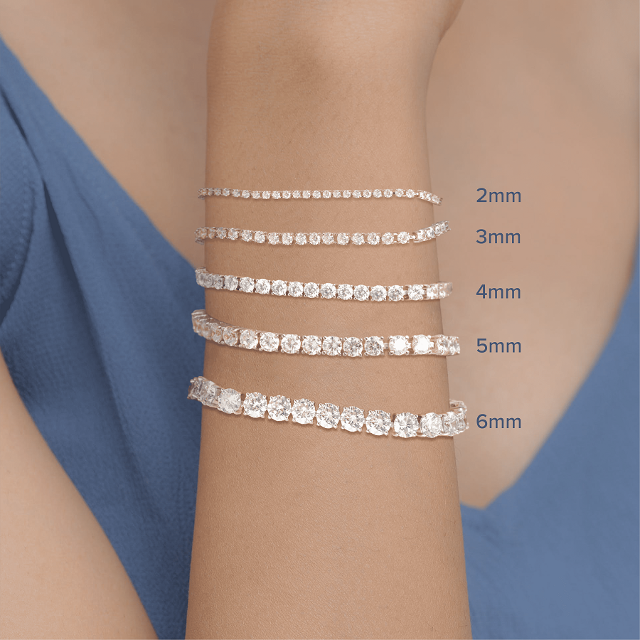 Women's tennis bracelet