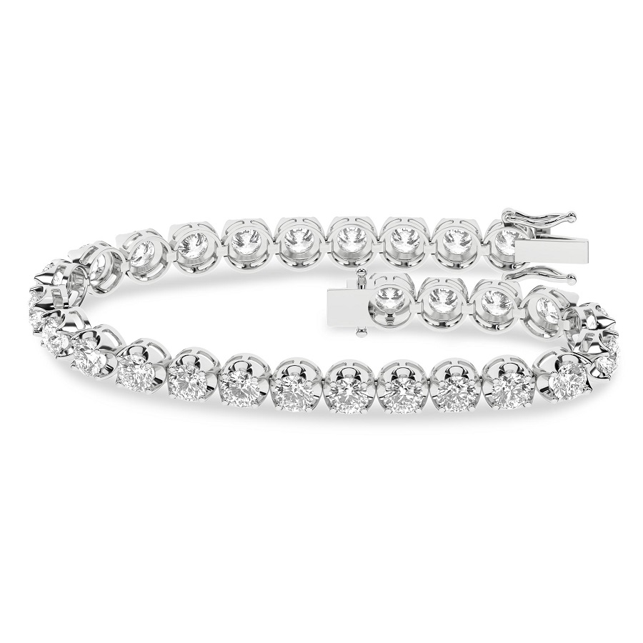 lab grown tennis bracelet