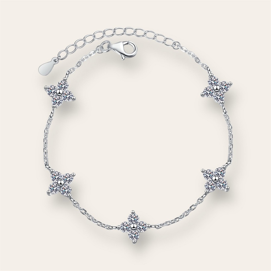 moissanite bracelet