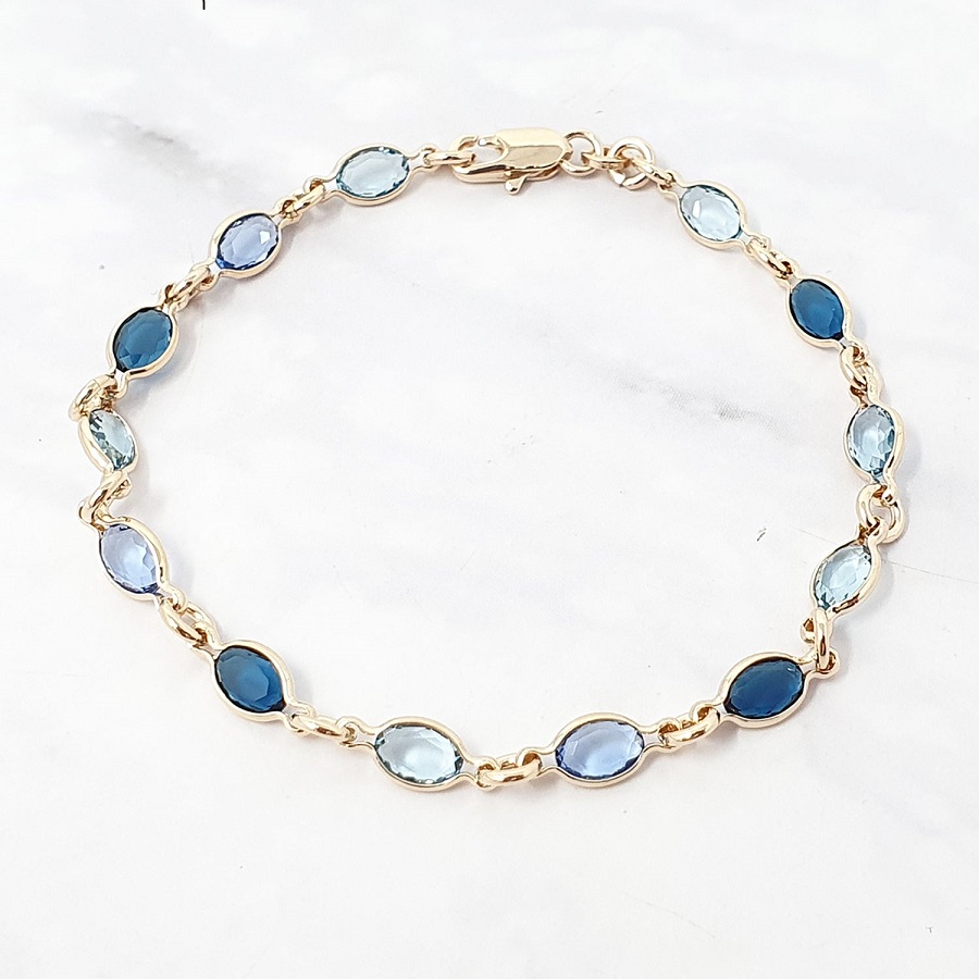 Blue bracelet