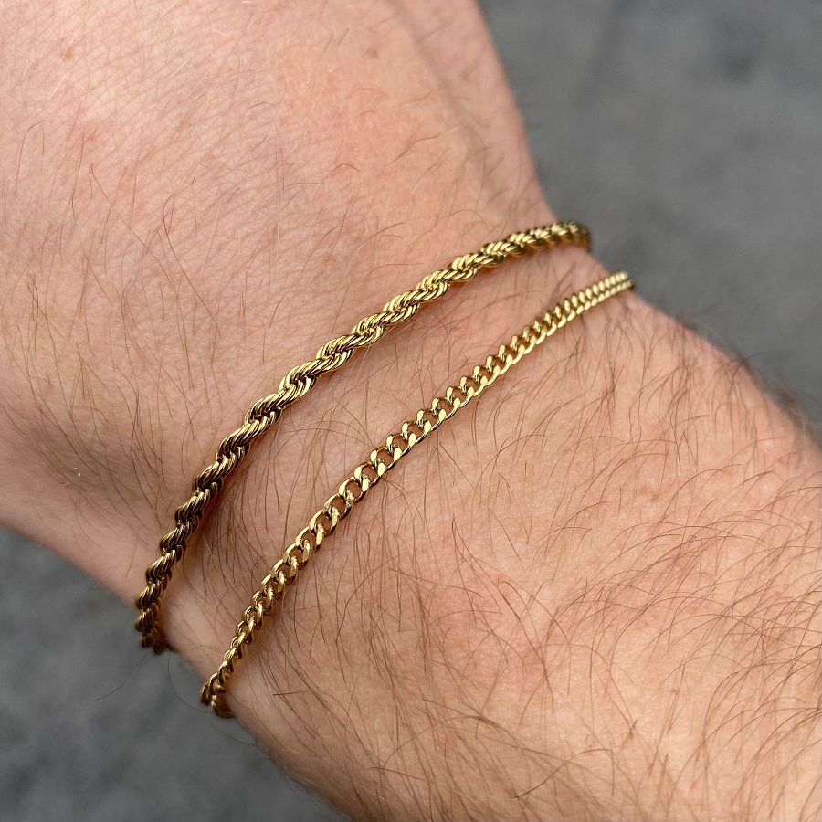 gold bracelet for men