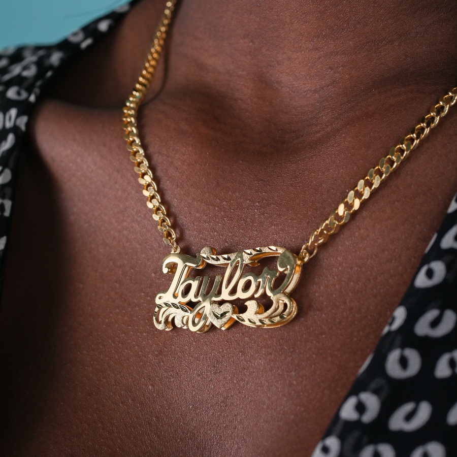 Name Plate Necklace