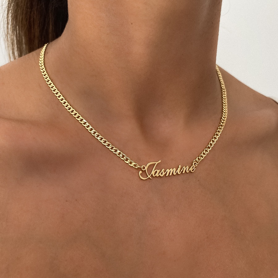 Name Plate Necklace