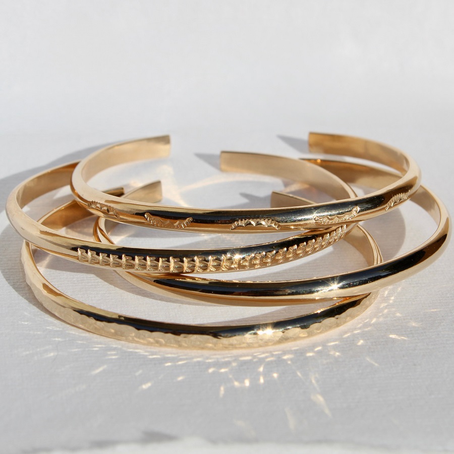 Gold Cuff Bracelet