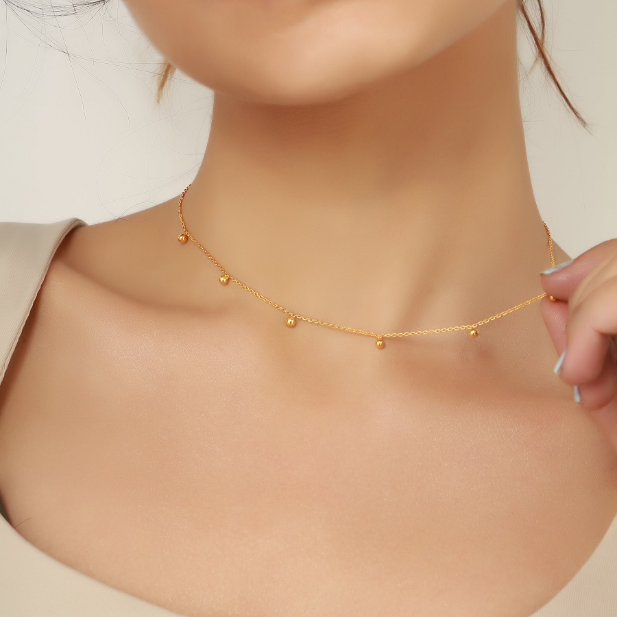 Gold Necklace Women