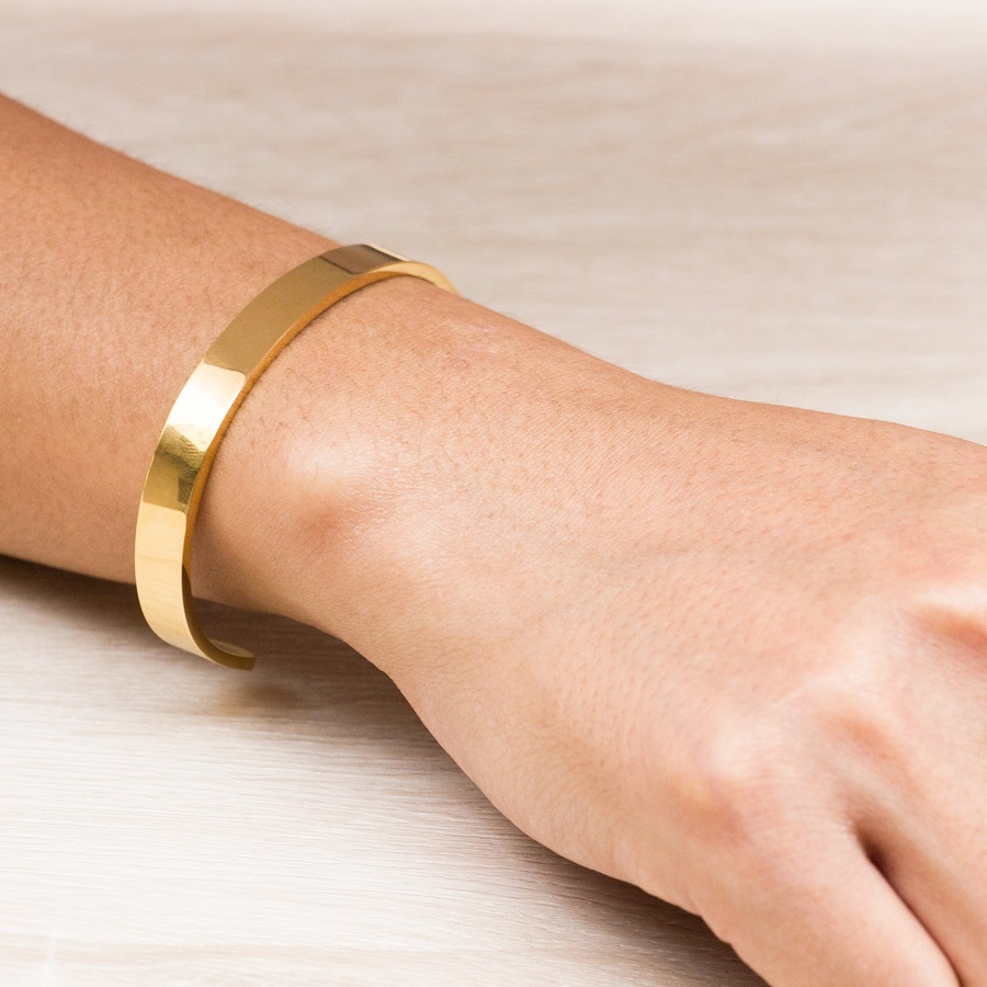 Gold Cuff Bracelet