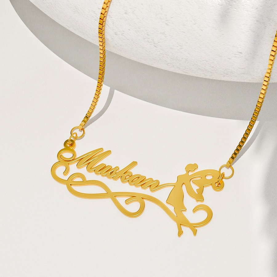 Gold Name Necklace