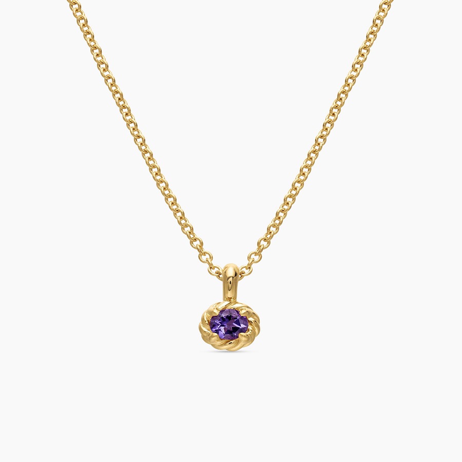 Birthstone necklace