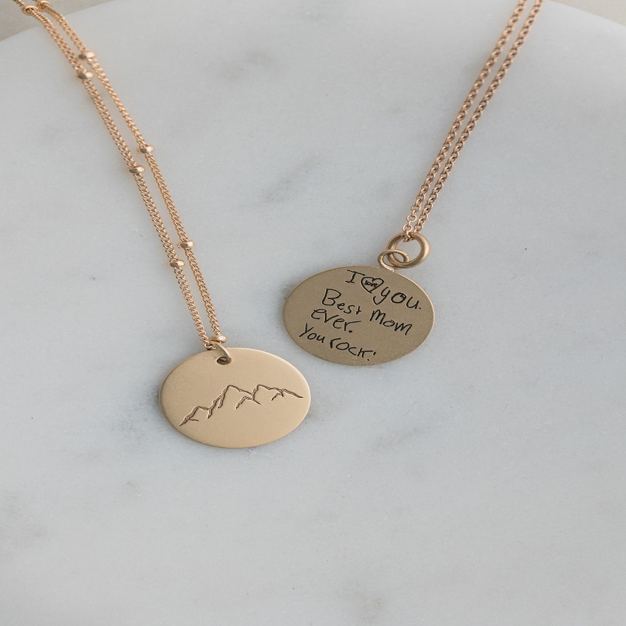 Engraved Necklace