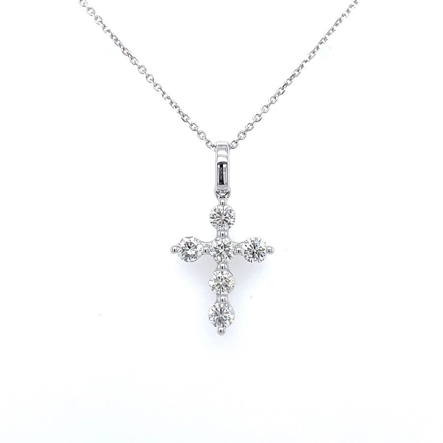 Diamond Cross Necklace