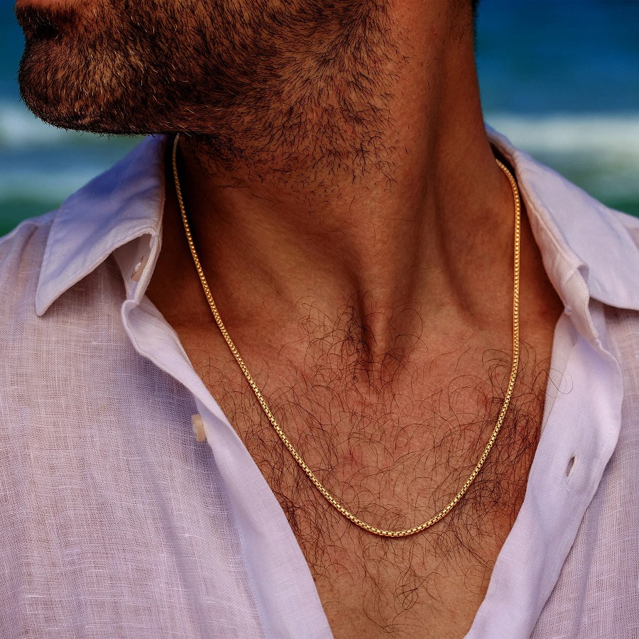 Gold Necklace for Men