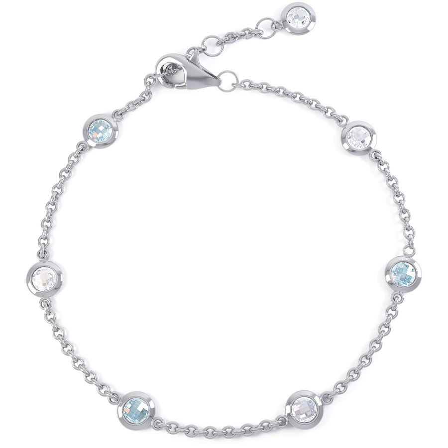 White Gold Bracelets for Women