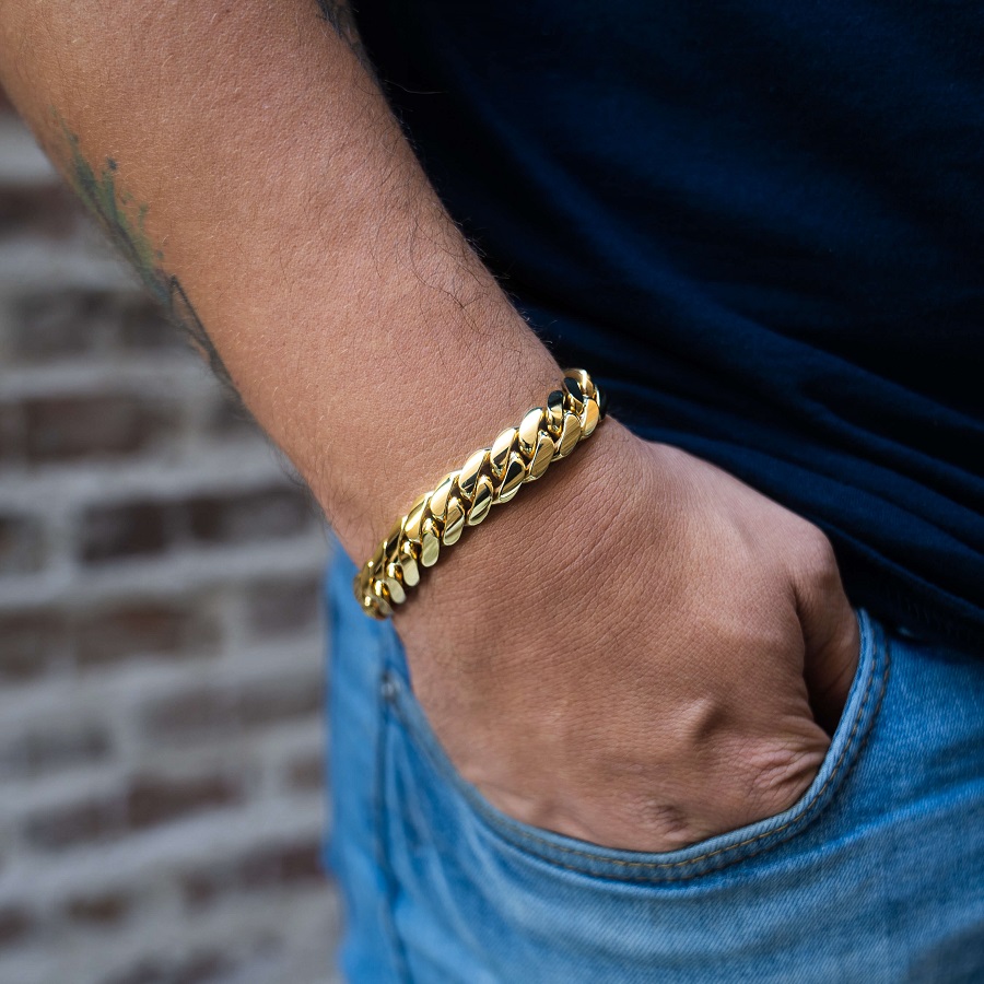 cuban chain bracelet