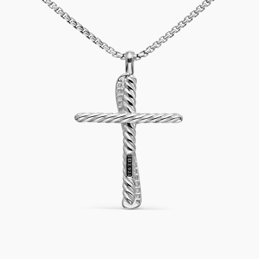 Silver Cross Necklace