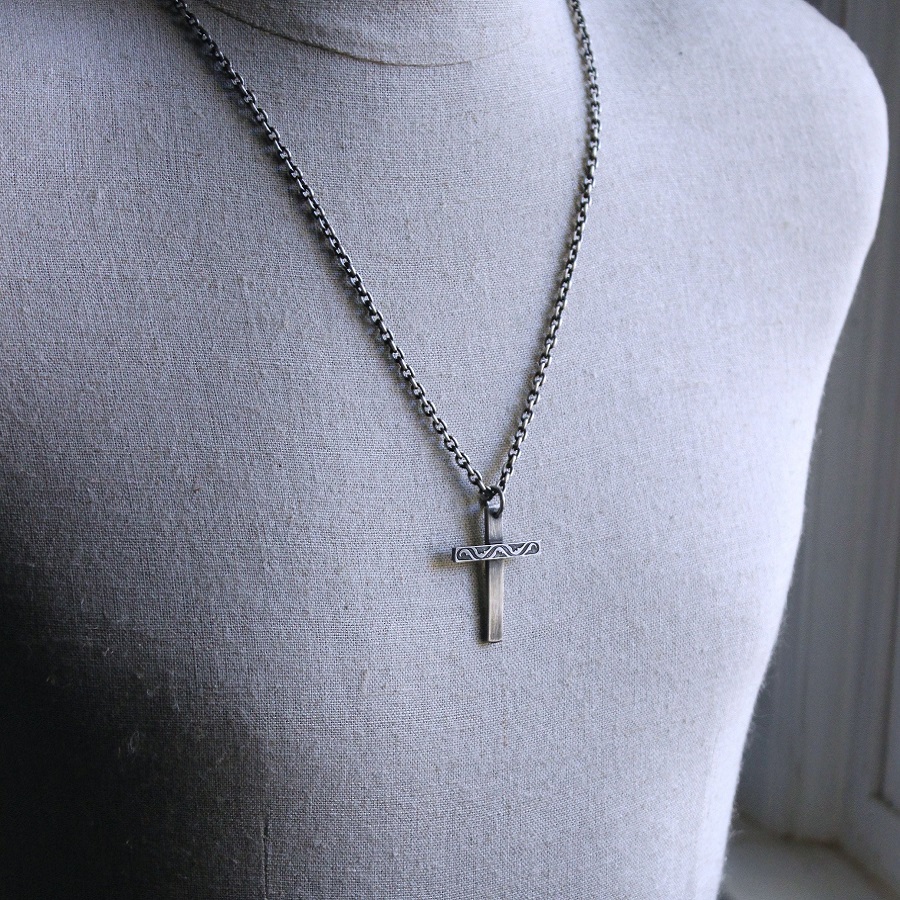 Silver Cross Necklace